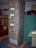 Marconi HR24 Dual Diversity Receiver rack used for long distance FSK or SSB transmissions, 1960s or 1970s